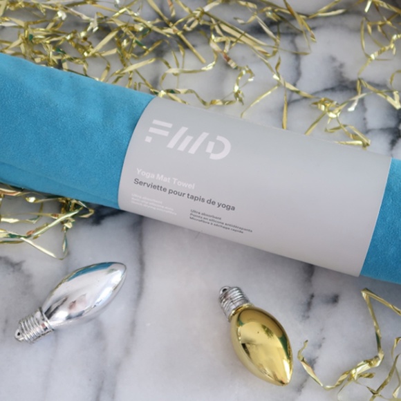 FWD Microfiber Yoga Towel - FWD Blue - Picture 2 of 2